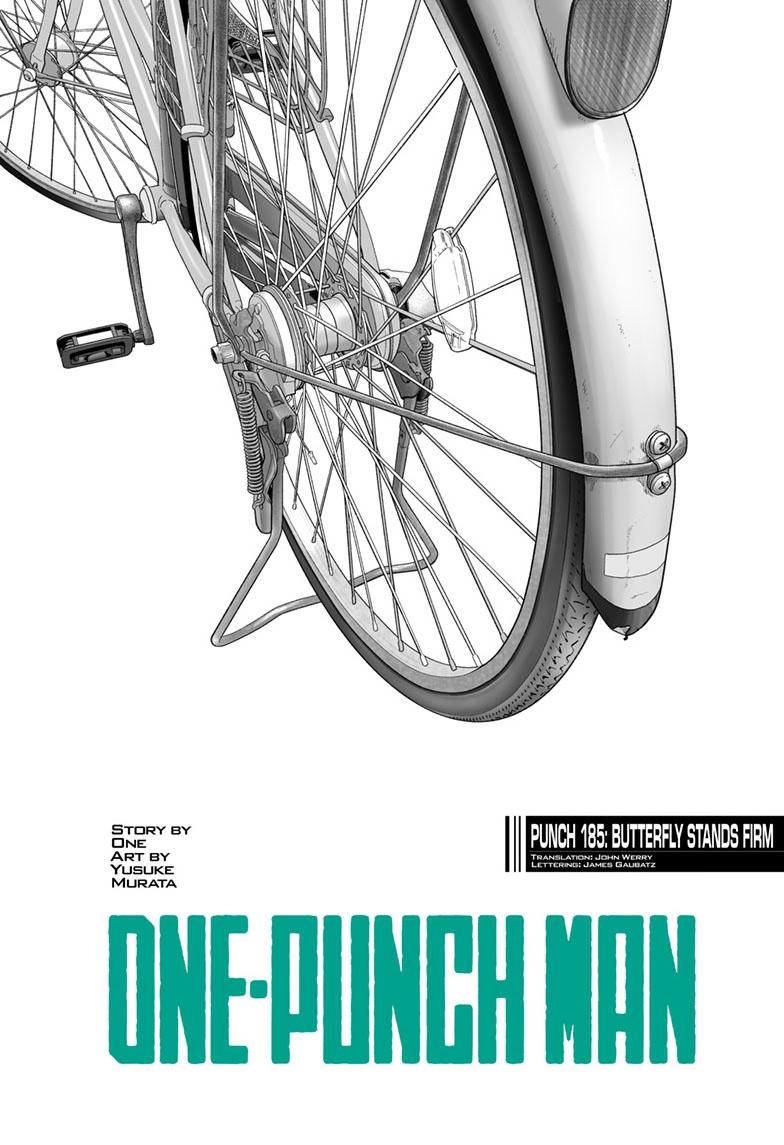 one punch man Chapter 185 - Page 1 - one punch man manga Chapter 185 manga