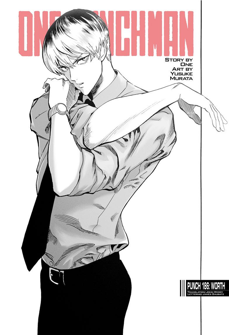 one punch man Chapter 186 - Page 1 - one punch man manga Chapter 186 manga