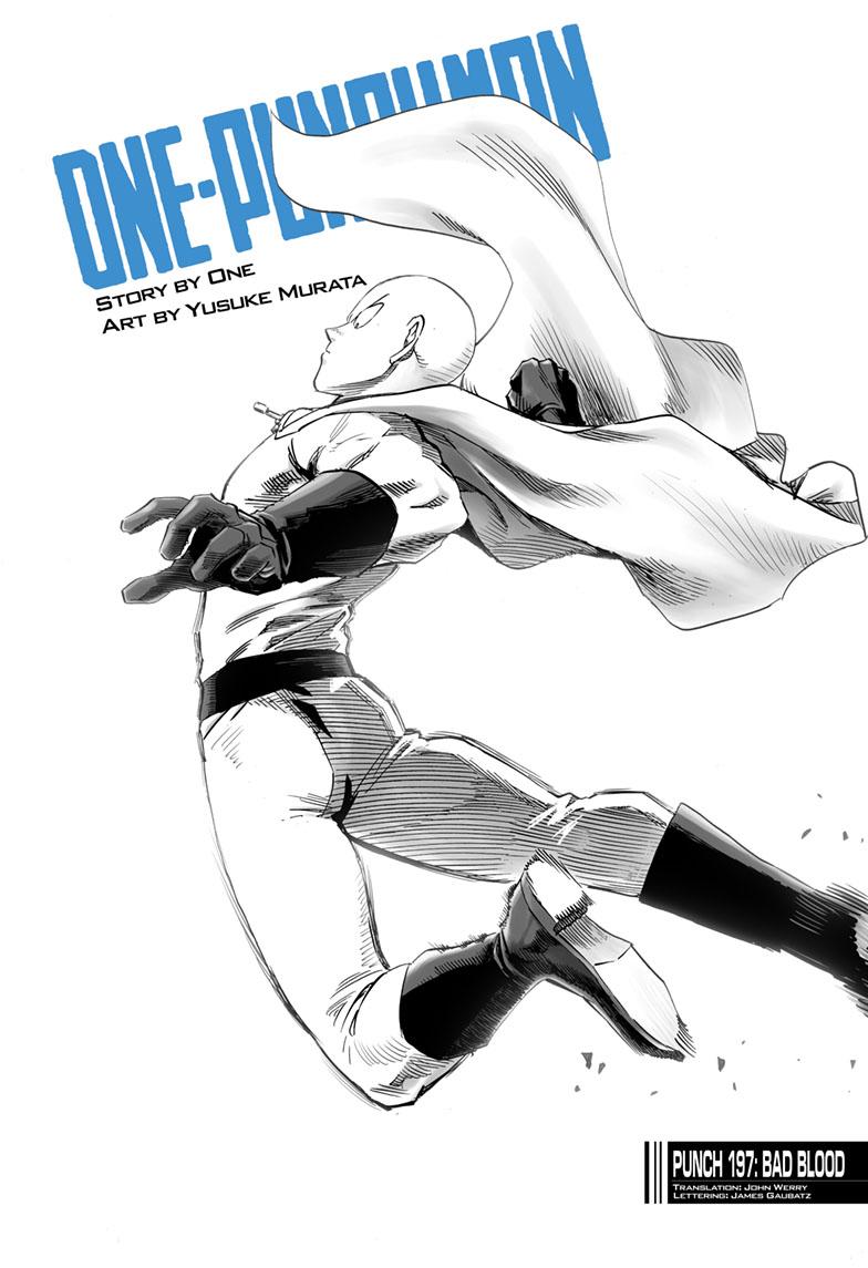 one punch man Chapter 197 - Page 1 - one punch man manga Chapter 197 manga