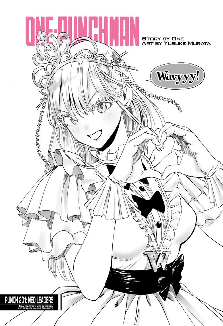 one punch man Chapter 201 - Page 1 - one punch man manga Chapter 201 manga