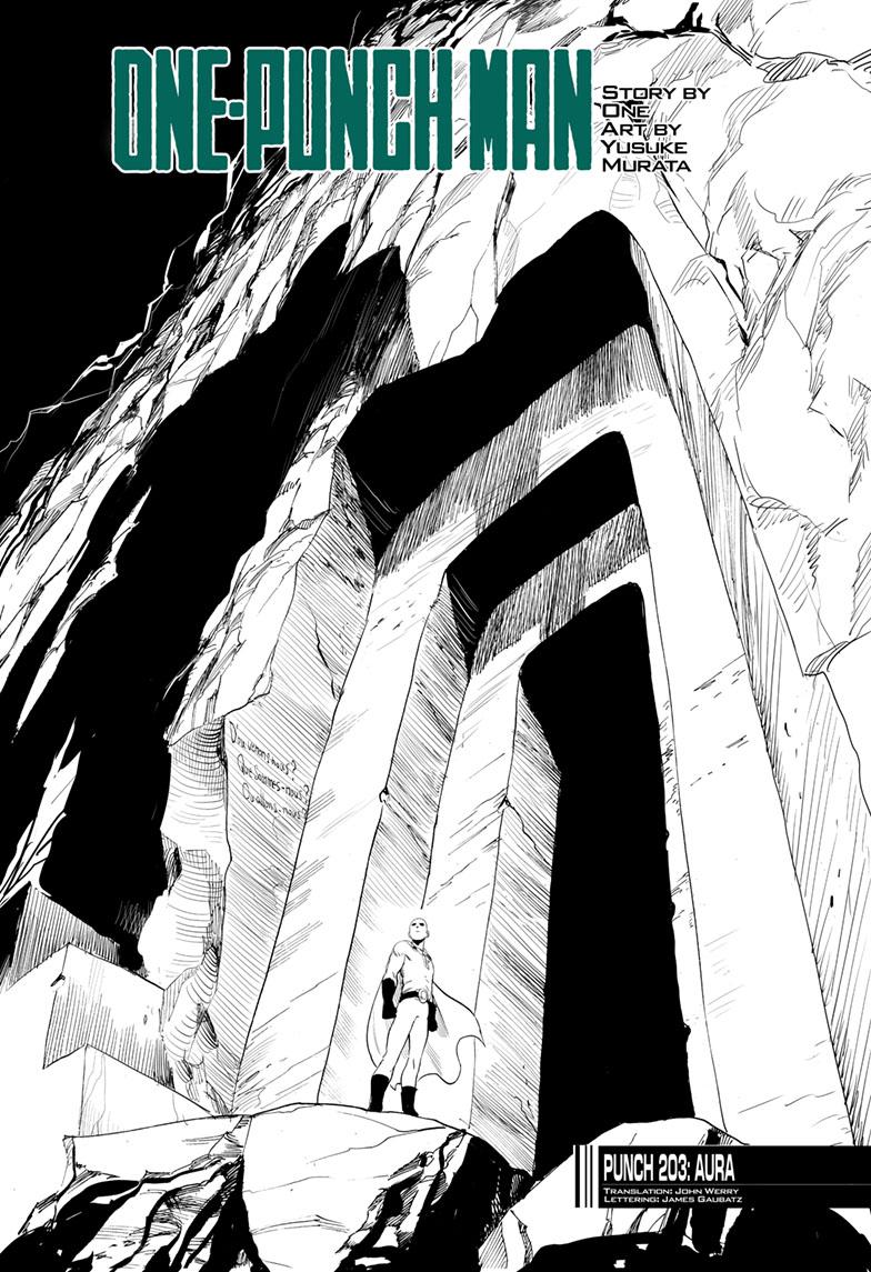 one punch man Chapter 203 - Page 1 - one punch man manga Chapter 203 manga