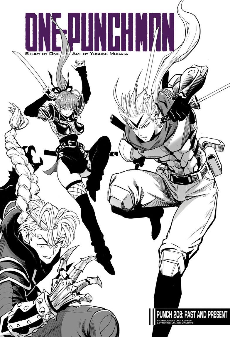 one punch man Chapter 208 - Page 2 - one punch man manga Chapter 208 manga