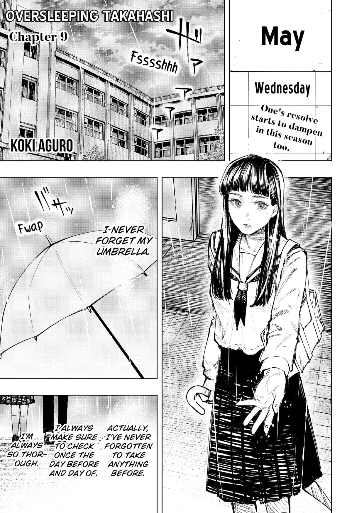 Oversleeping Takahashi Chapter 9 1