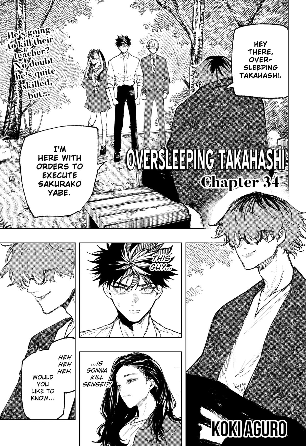 Oversleeping Takahashi Chapter 34 1