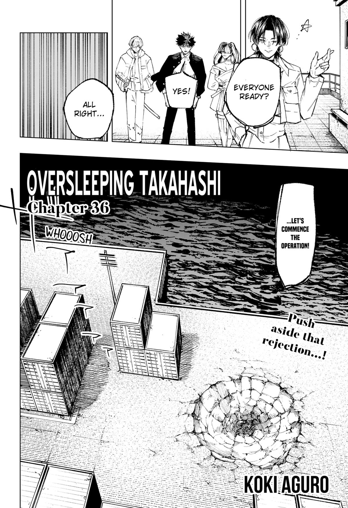 Oversleeping Takahashi Chapter 36 2