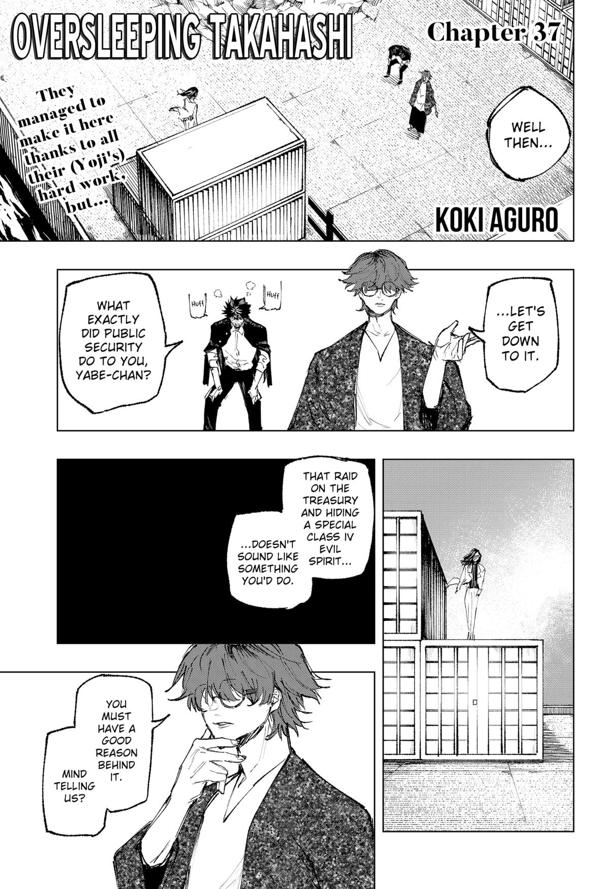 Oversleeping Takahashi Chapter 37 1