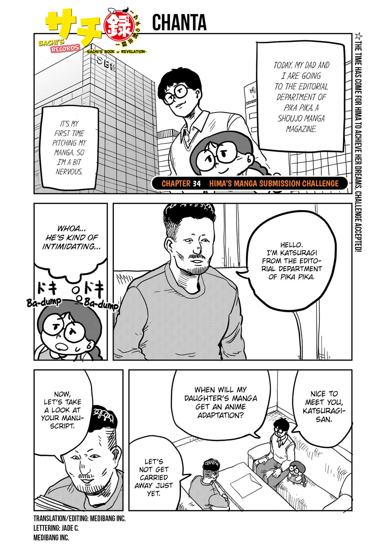 Sachi’s Records Sachi’s Book of Revelation Chapter 34 1