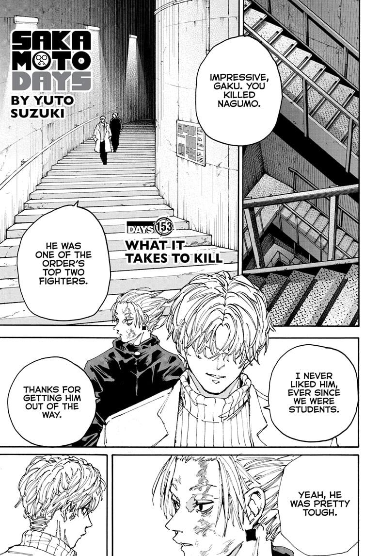 Sakamoto Days Chapter 153