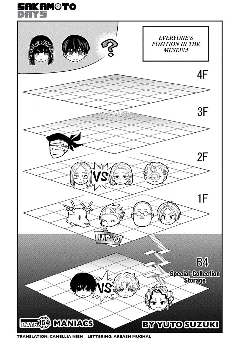 Sakamoto Days  Chapter 154