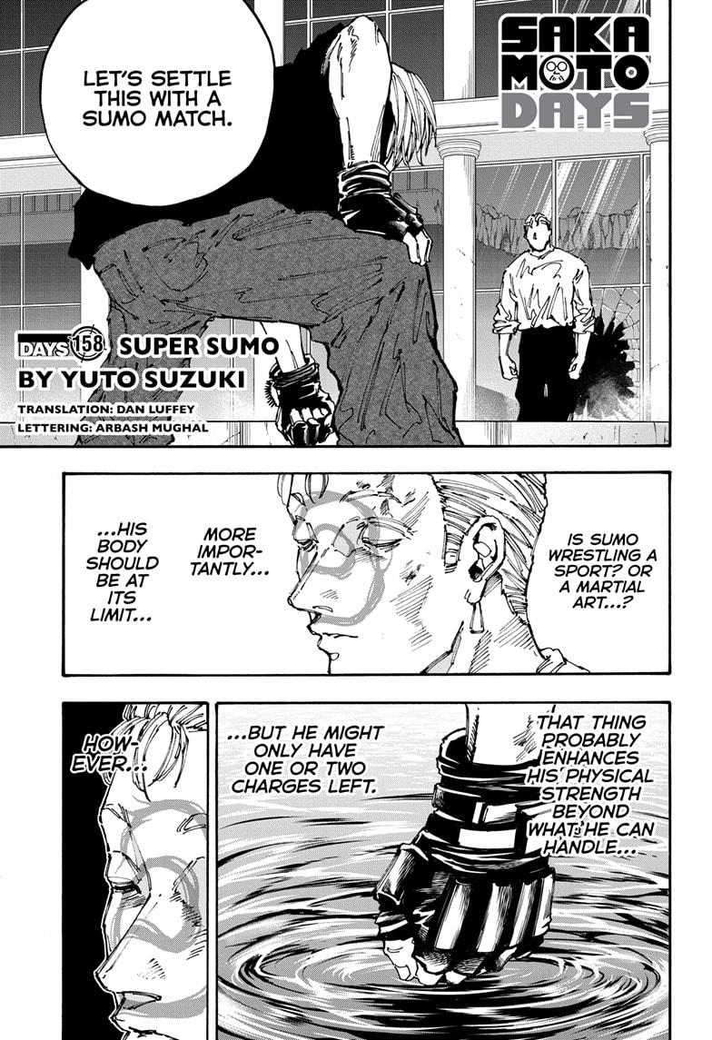 Sakamoto Days  Chapter 158