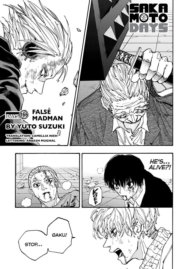 Sakamoto Days Chapter 166