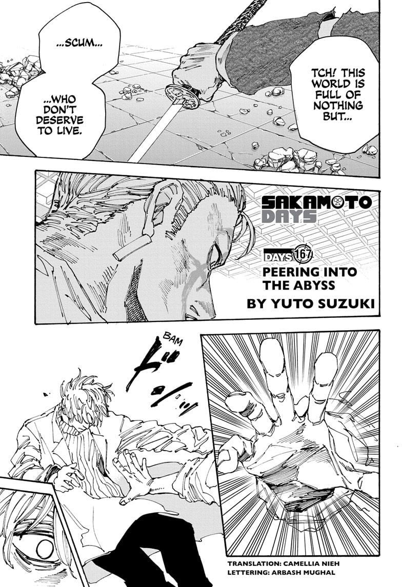 Sakamoto Days Chapter 167