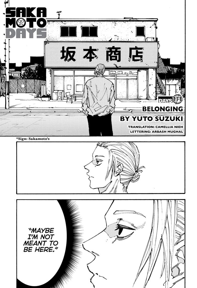 Sakamoto Days Chapter 171 - Page 1 - Sakamoto Days manga Chapter 171 manga