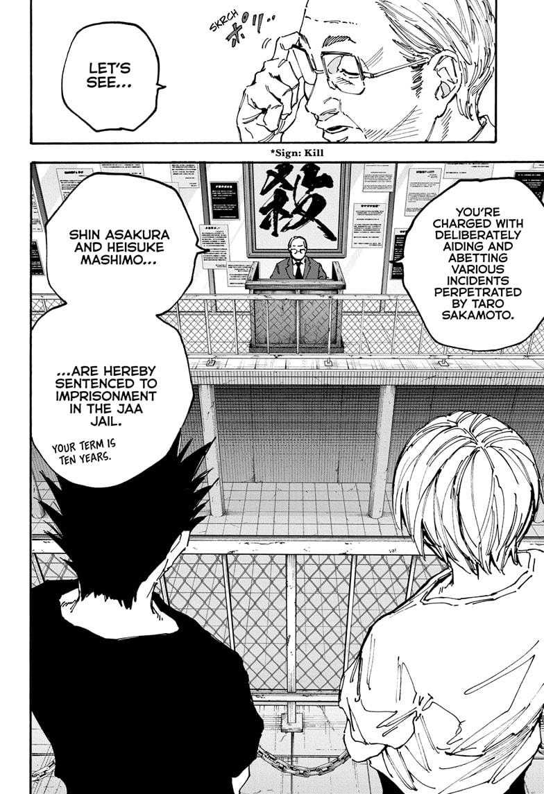 Sakamoto Days Chapter 180