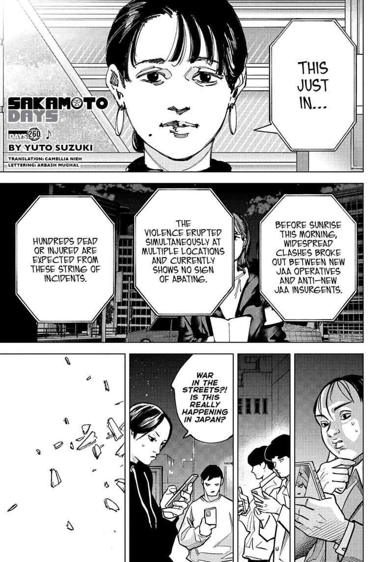 Sakamoto Days Days 260 1