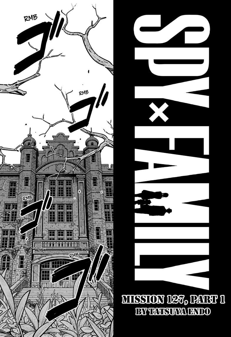 Spy x Family Chapter 127 - Page 1 - Spy x Family manga Chapter 127 manga