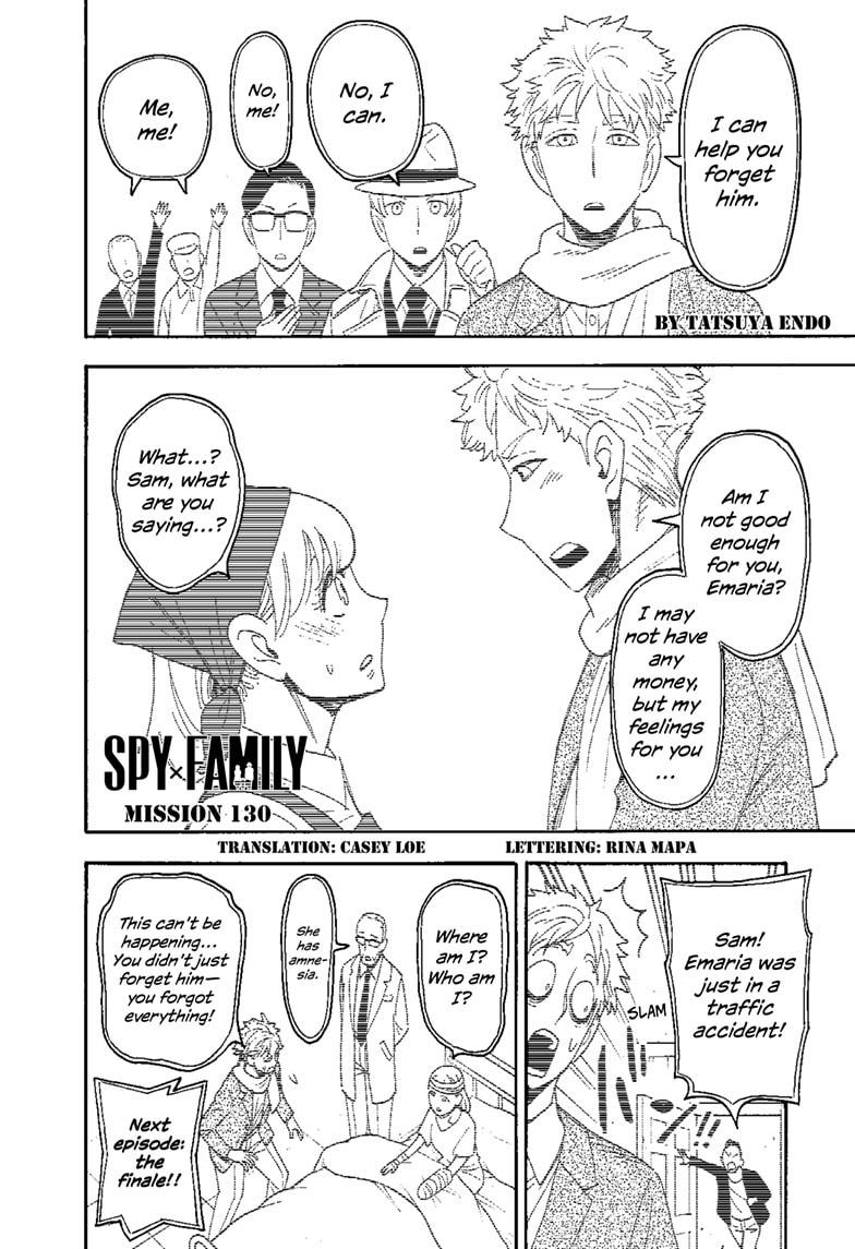 Spy x Family Chapter 130 - Page 1 - Spy x Family manga Chapter 130 manga