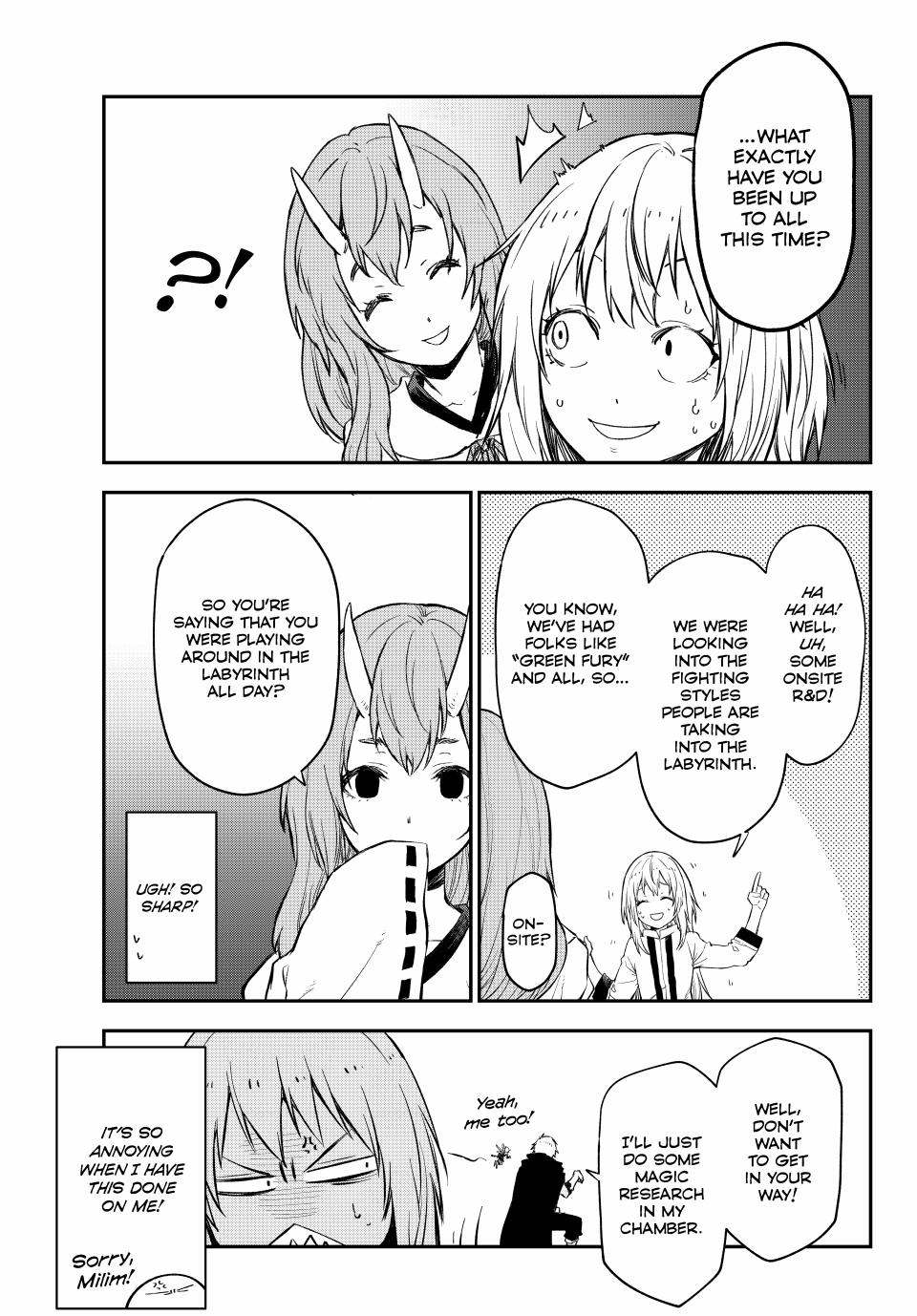 That Time I Got Reincarnated as a Slime Chapter 119