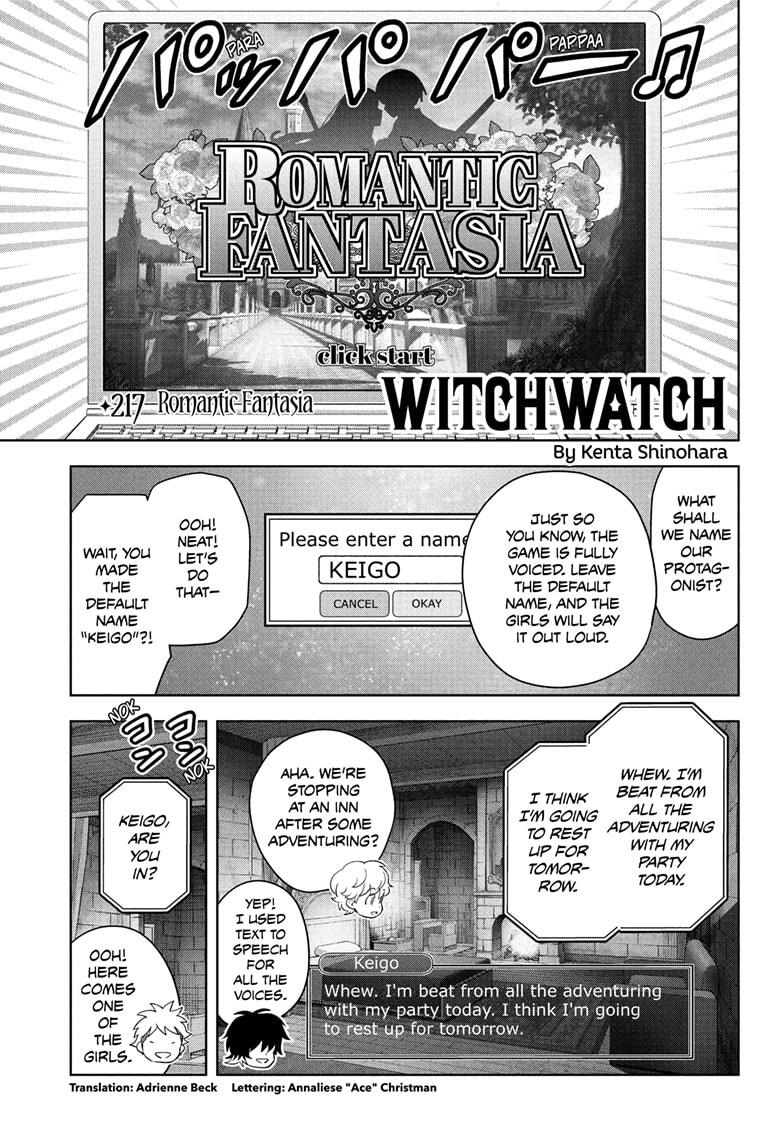 Witch Watch Chapter 217 3