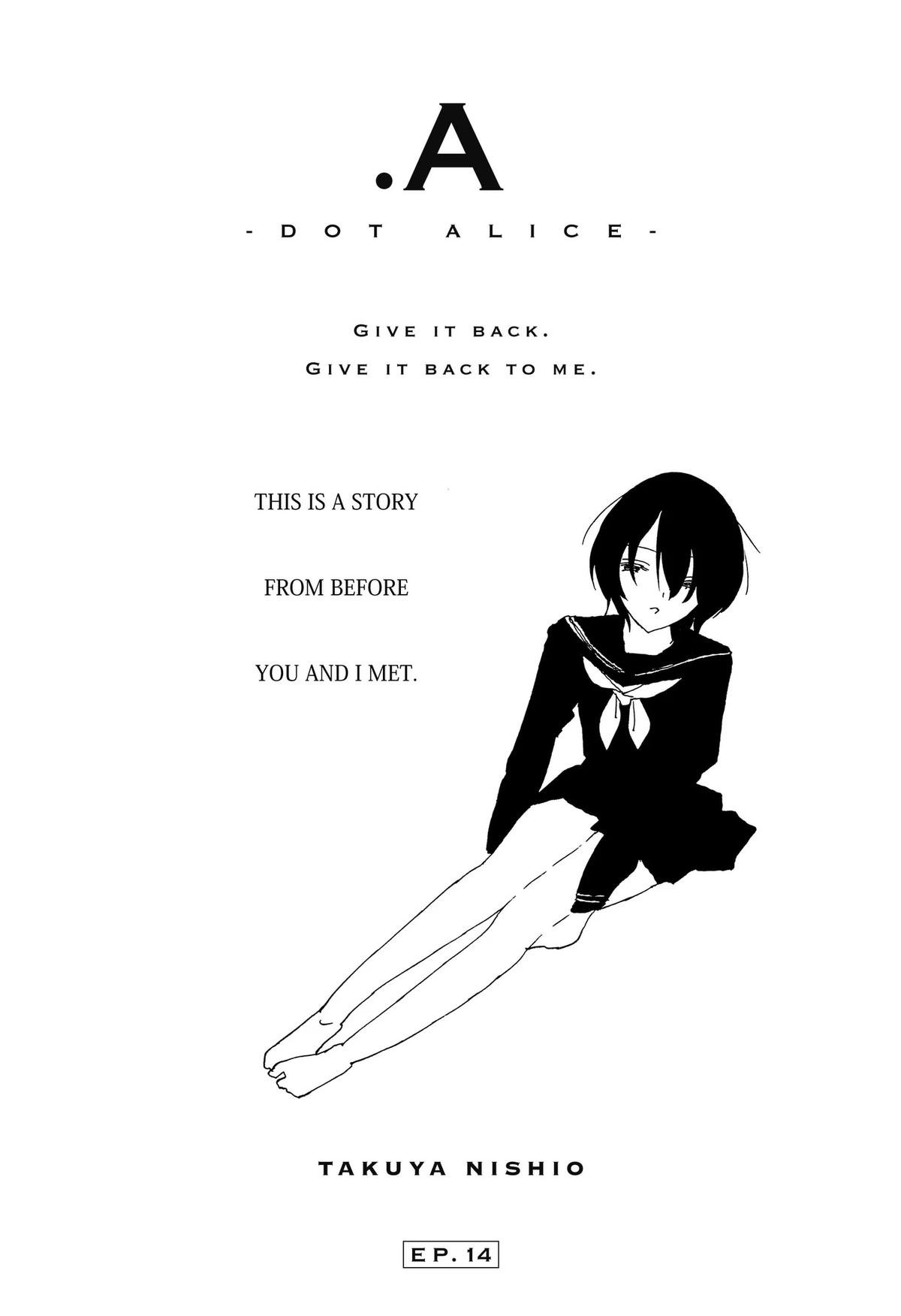 .A -dot Alice- Chapter 14 1