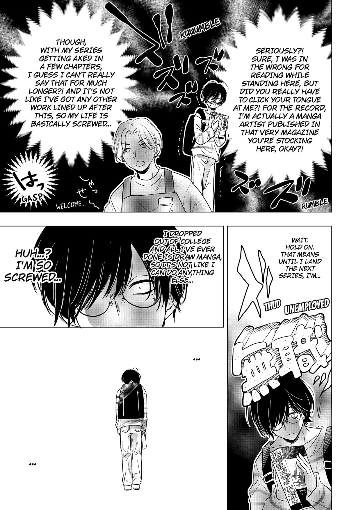 Axed Mangaka and Doujin Creator Chapter 1 8
