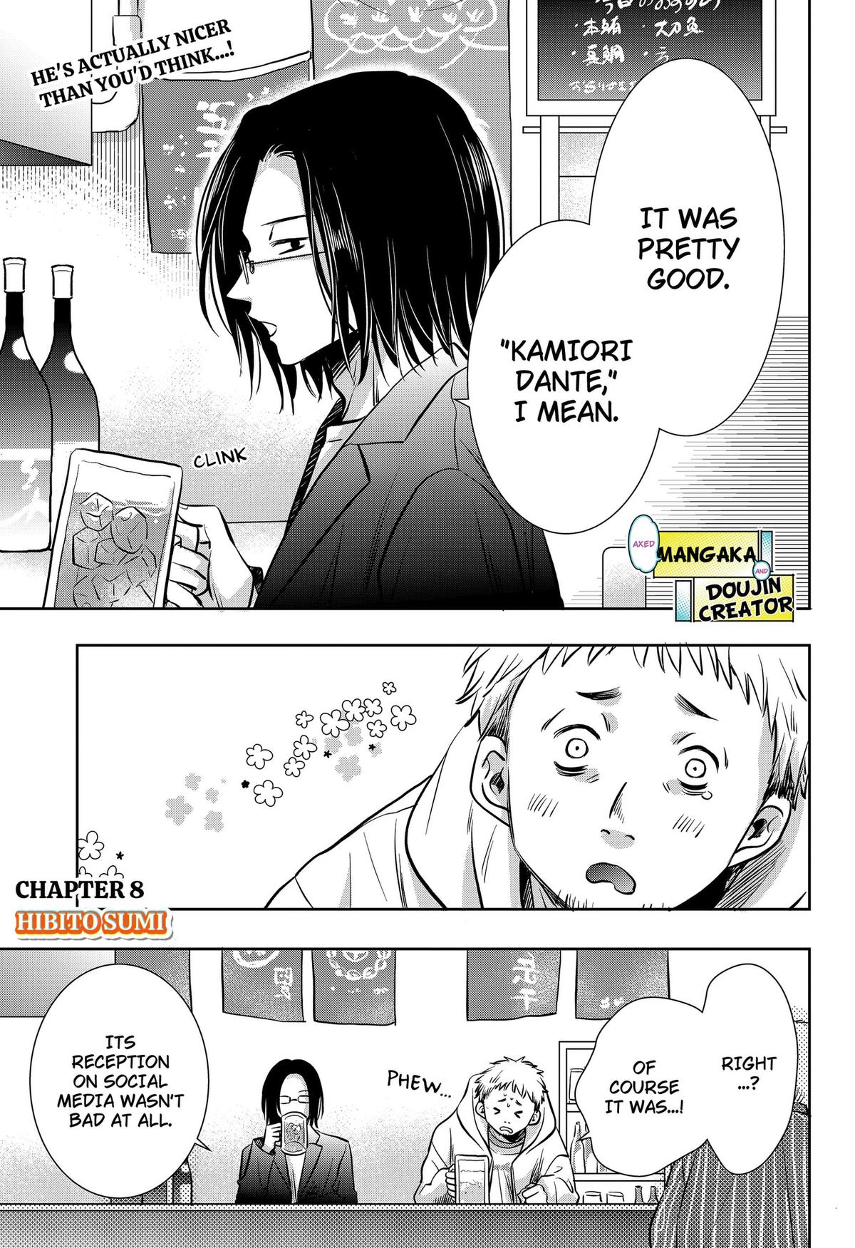 Axed Mangaka and Doujin Creator Chapter 8 1