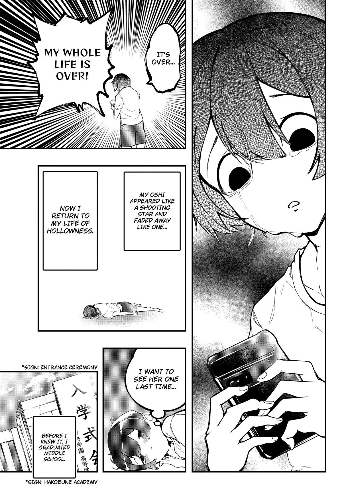 Goodbye, My Idol Chapter 1 38