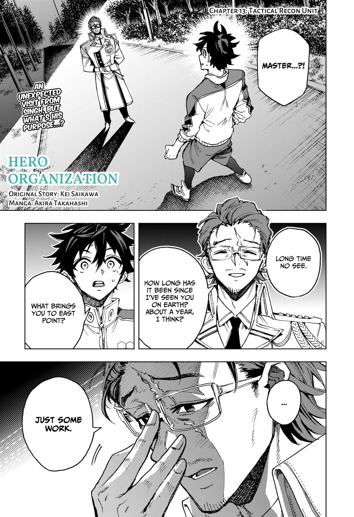 Hero Organization Chapter 13 1