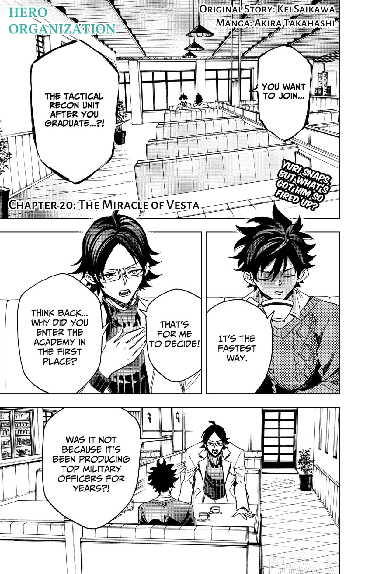 Hero Organization Chapter 20 1