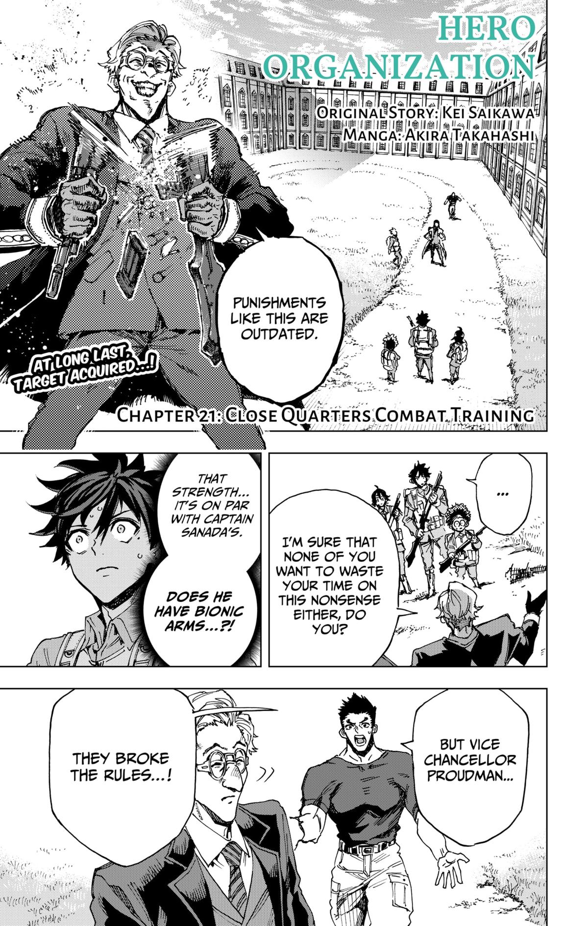 Hero Organization Chapter 21 1