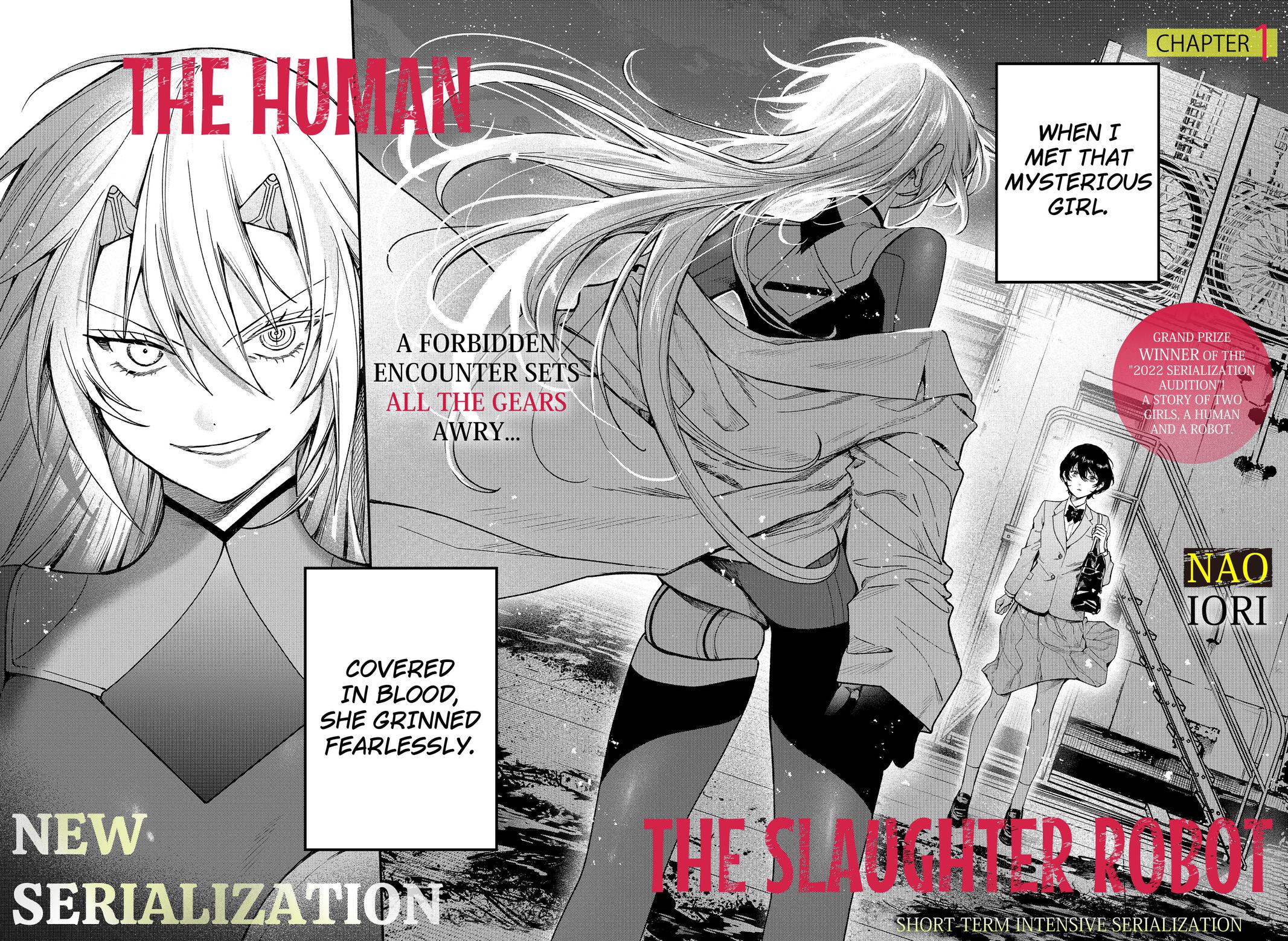 Manaka the Human and the Slaughter Robot Chapter 1 2
