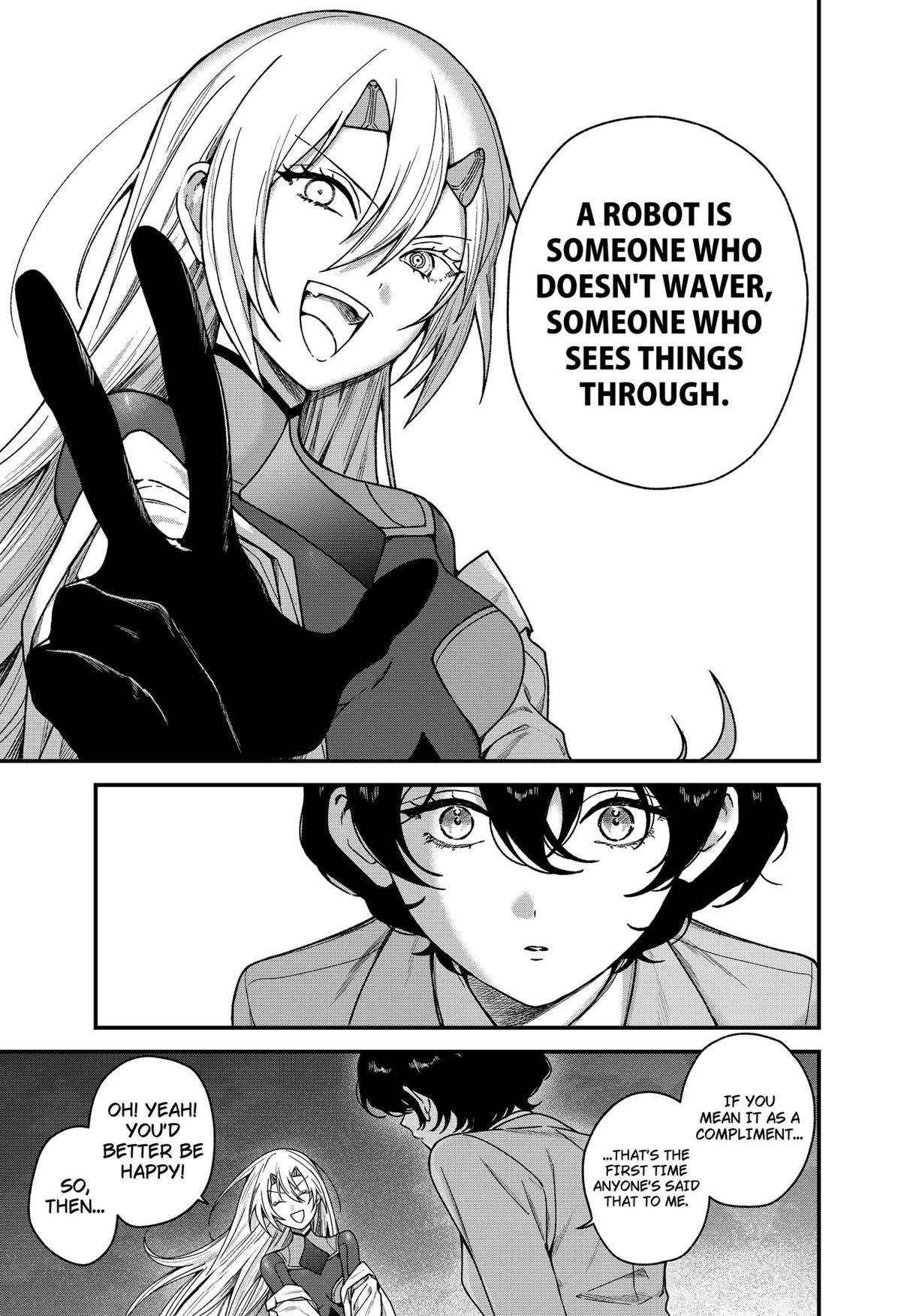 Manaka the Human and the Slaughter Robot Chapter 1 27
