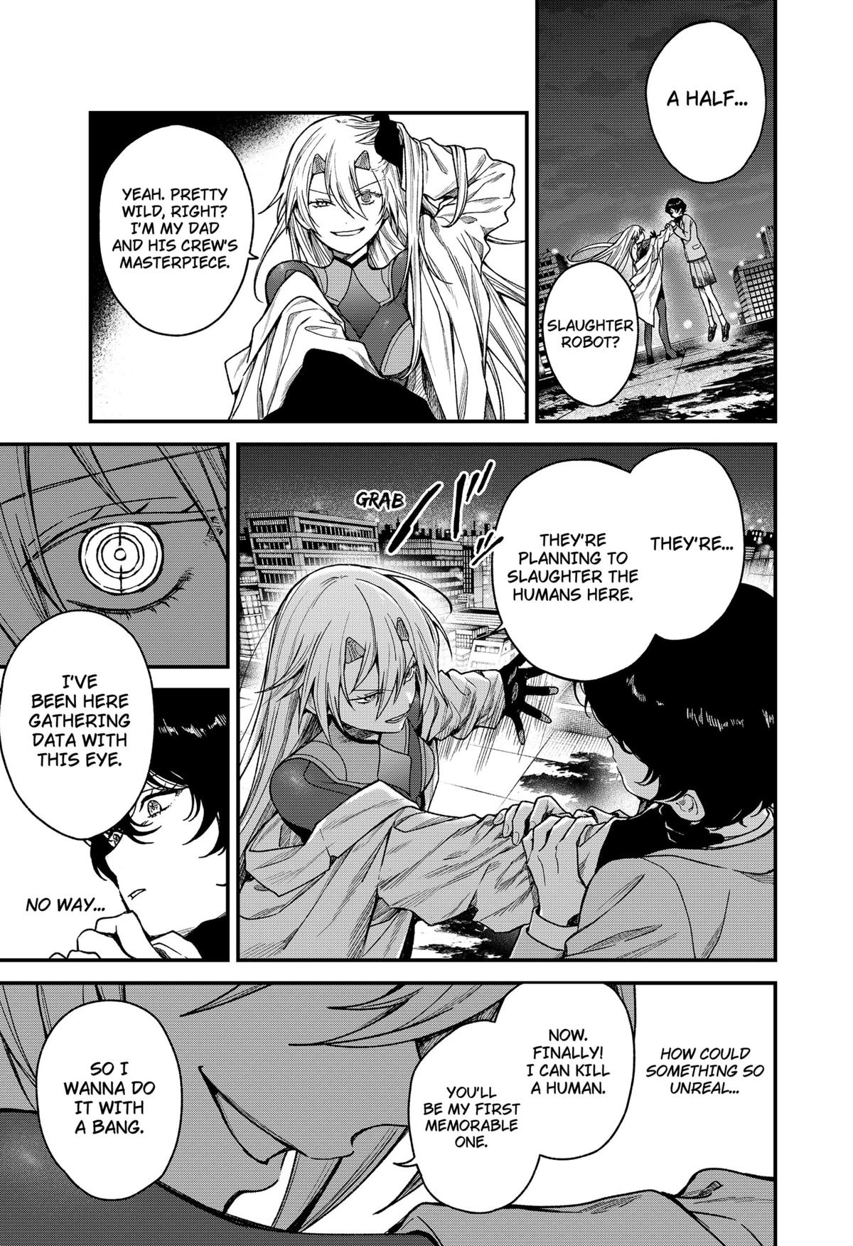 Manaka the Human and the Slaughter Robot Chapter 1 30