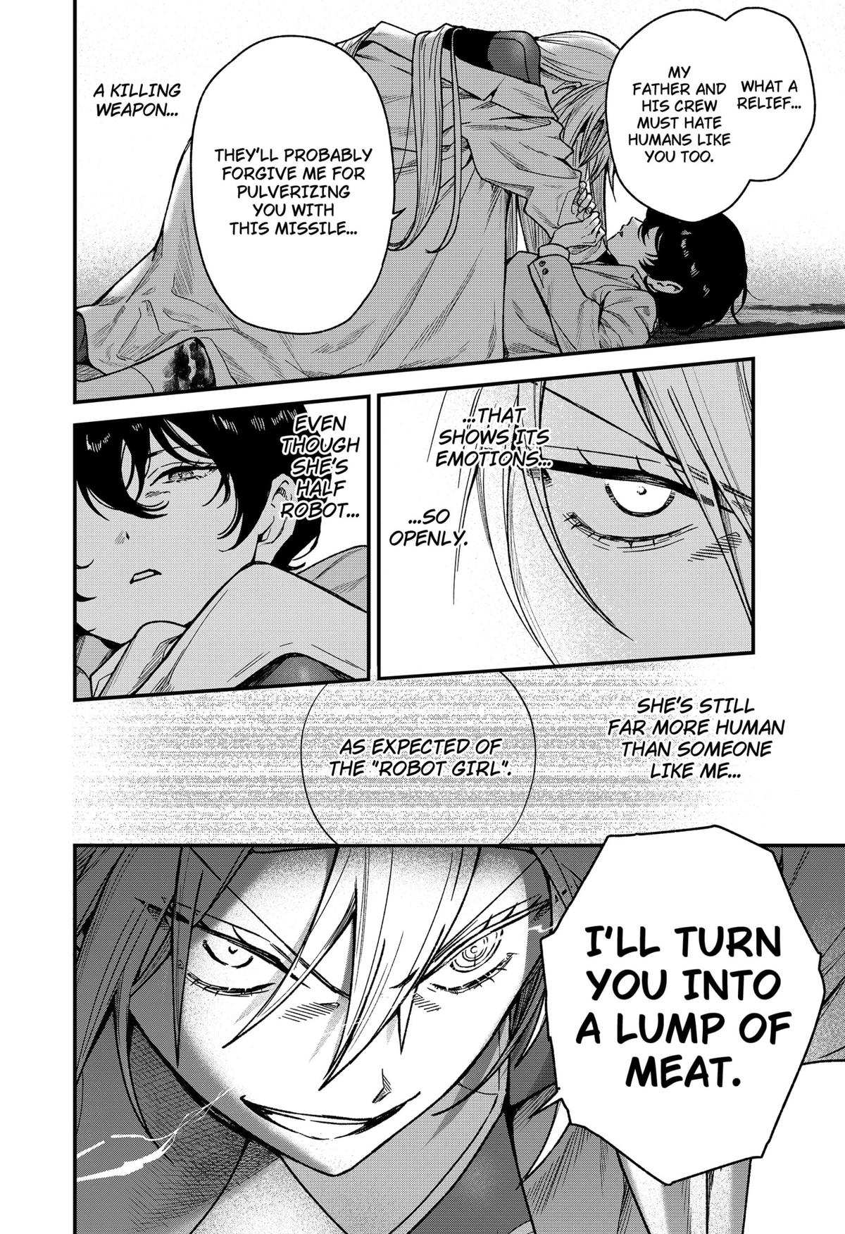 Manaka the Human and the Slaughter Robot Chapter 1 35
