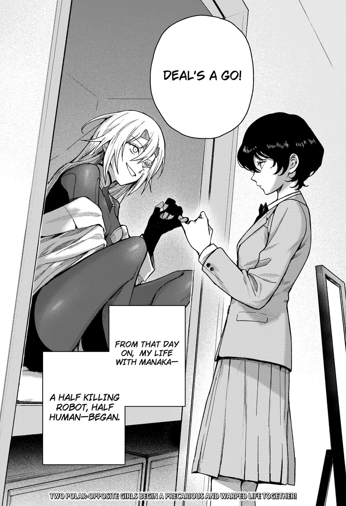 Manaka the Human and the Slaughter Robot Chapter 1 55