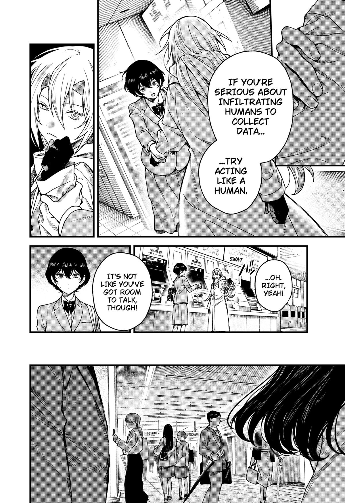 Manaka the Human and the Slaughter Robot Chapter 2 4