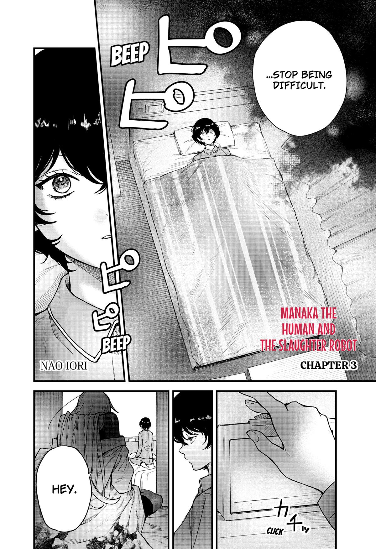 Manaka the Human and the Slaughter Robot Chapter 3 2