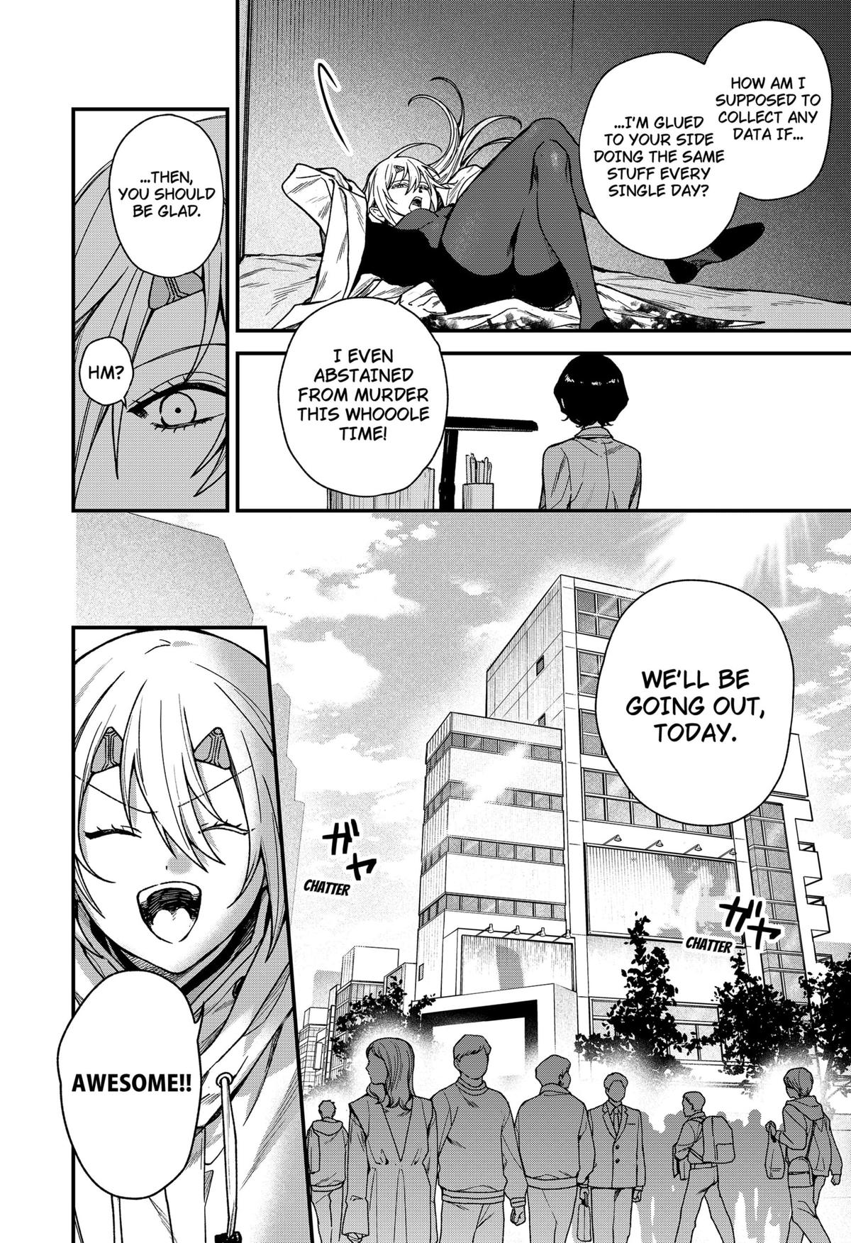 Manaka the Human and the Slaughter Robot Chapter 3 4