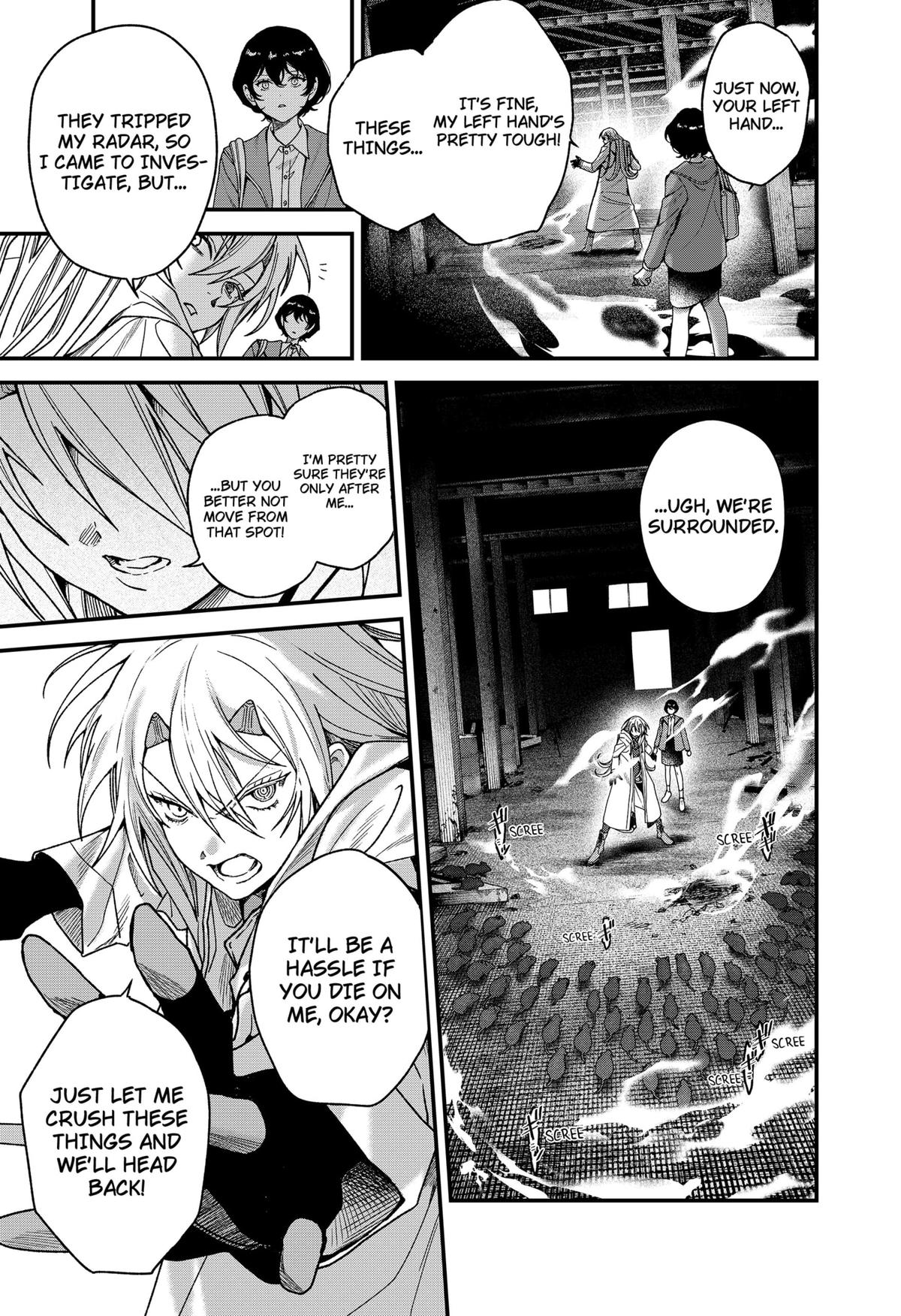 Manaka the Human and the Slaughter Robot Chapter 3 23