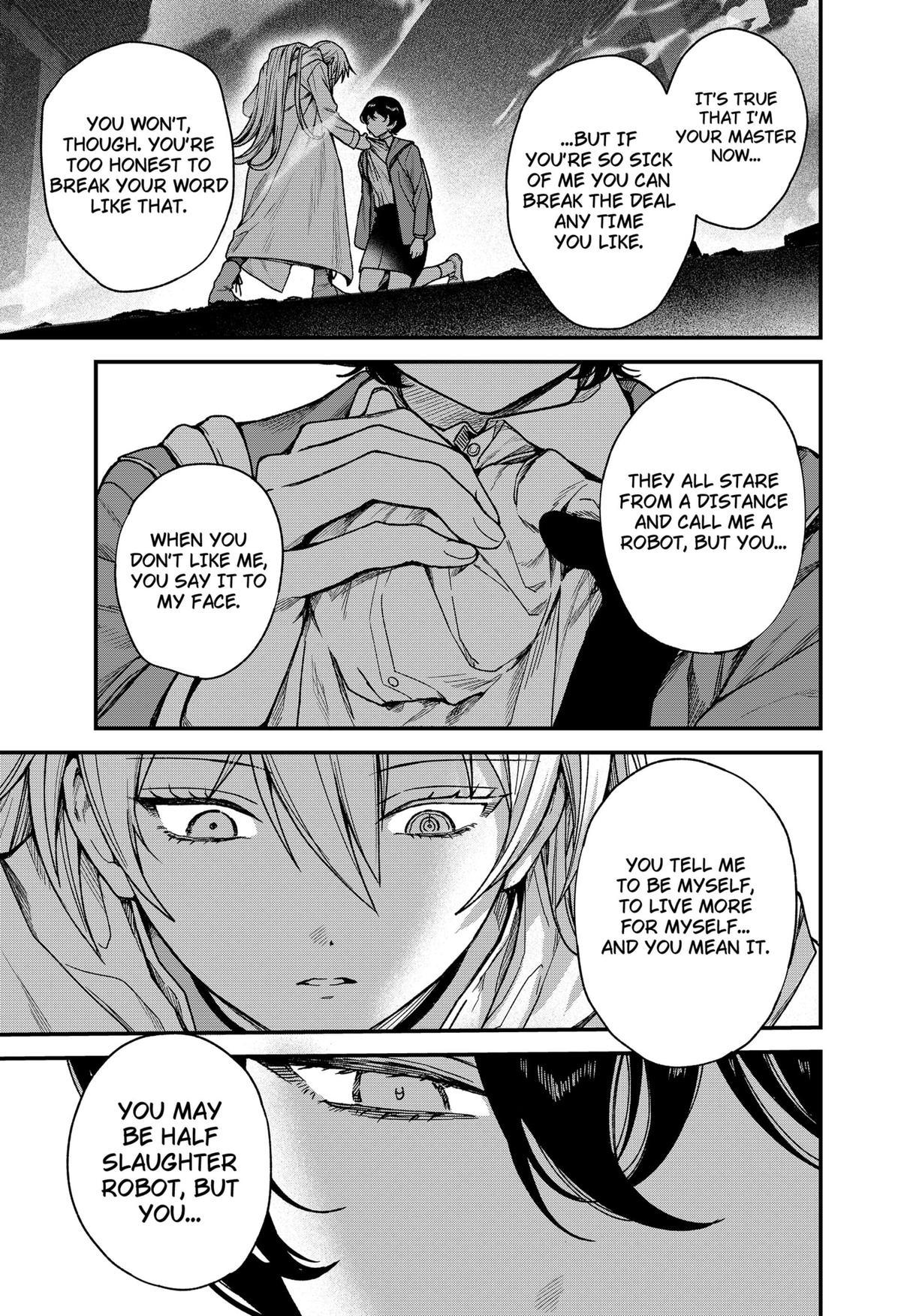 Manaka the Human and the Slaughter Robot Chapter 3 31