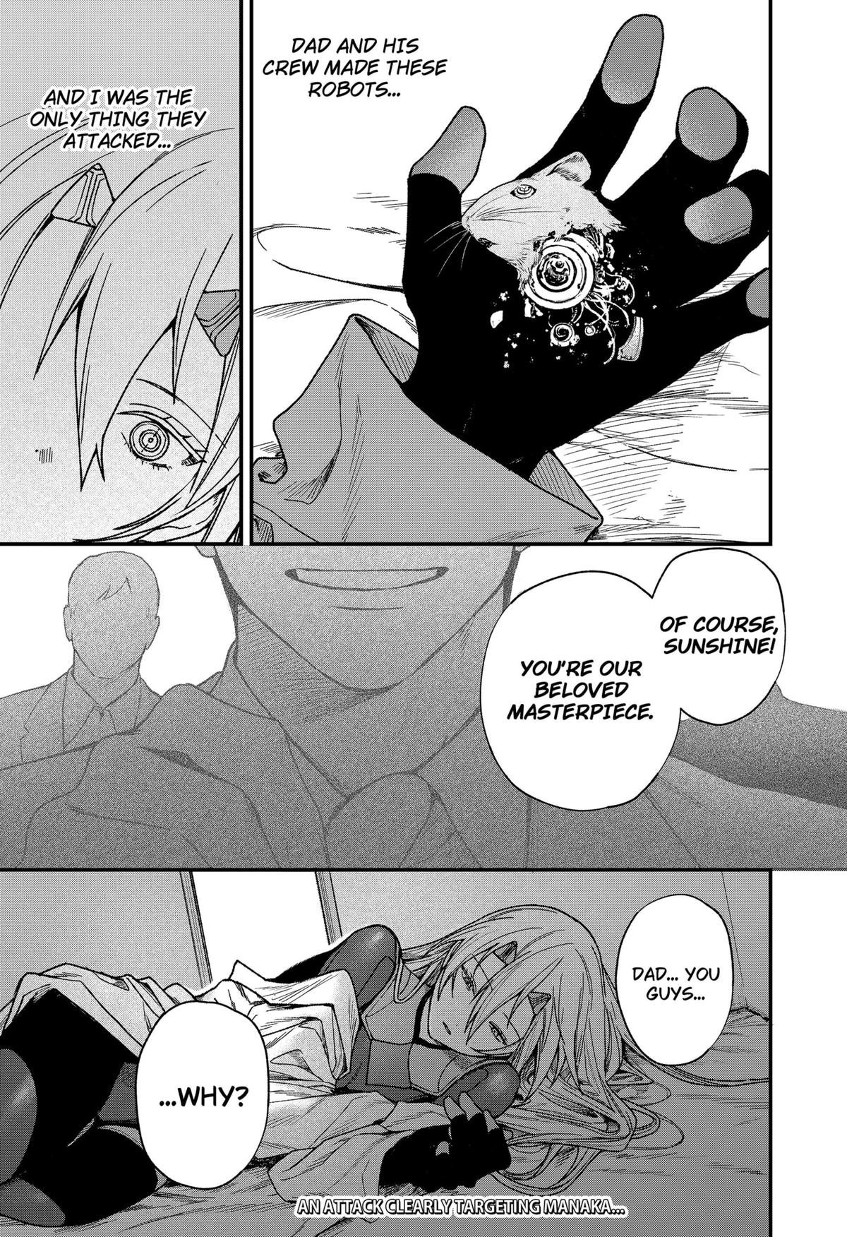 Manaka the Human and the Slaughter Robot Chapter 3 36