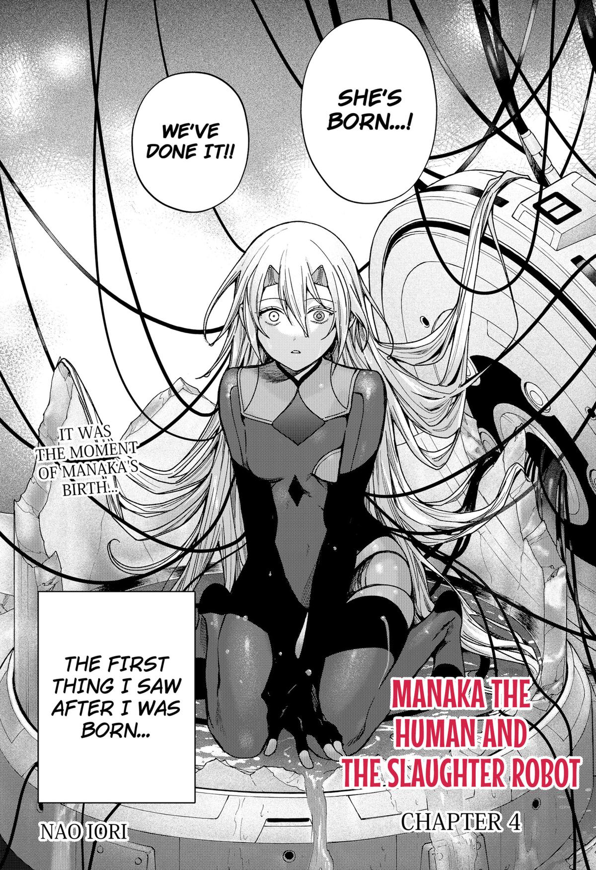 Manaka the Human and the Slaughter Robot Chapter 4 1