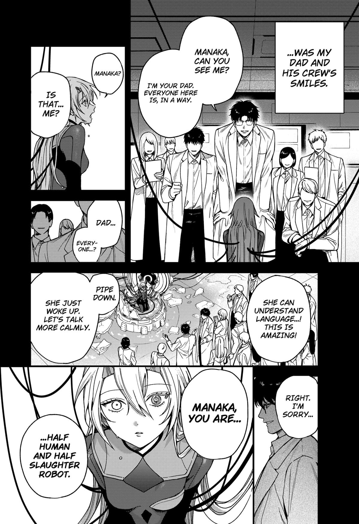Manaka the Human and the Slaughter Robot Chapter 4 2