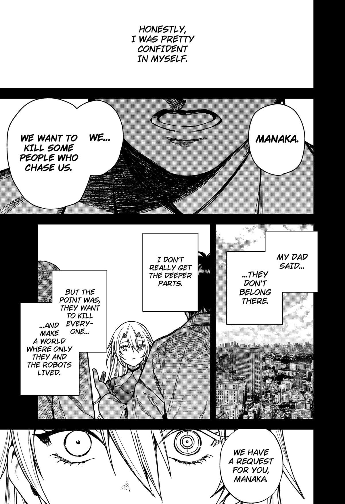 Manaka the Human and the Slaughter Robot Chapter 4 15