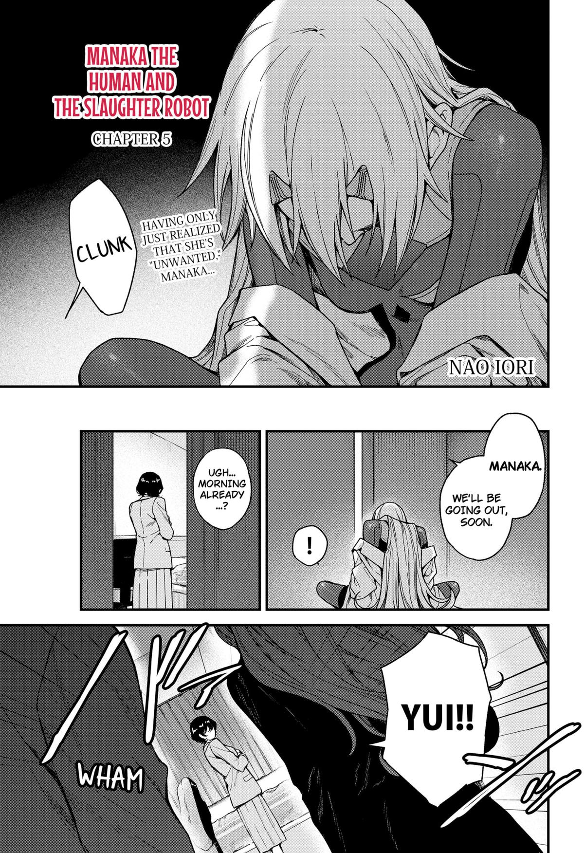 Manaka the Human and the Slaughter Robot Chapter 5 1