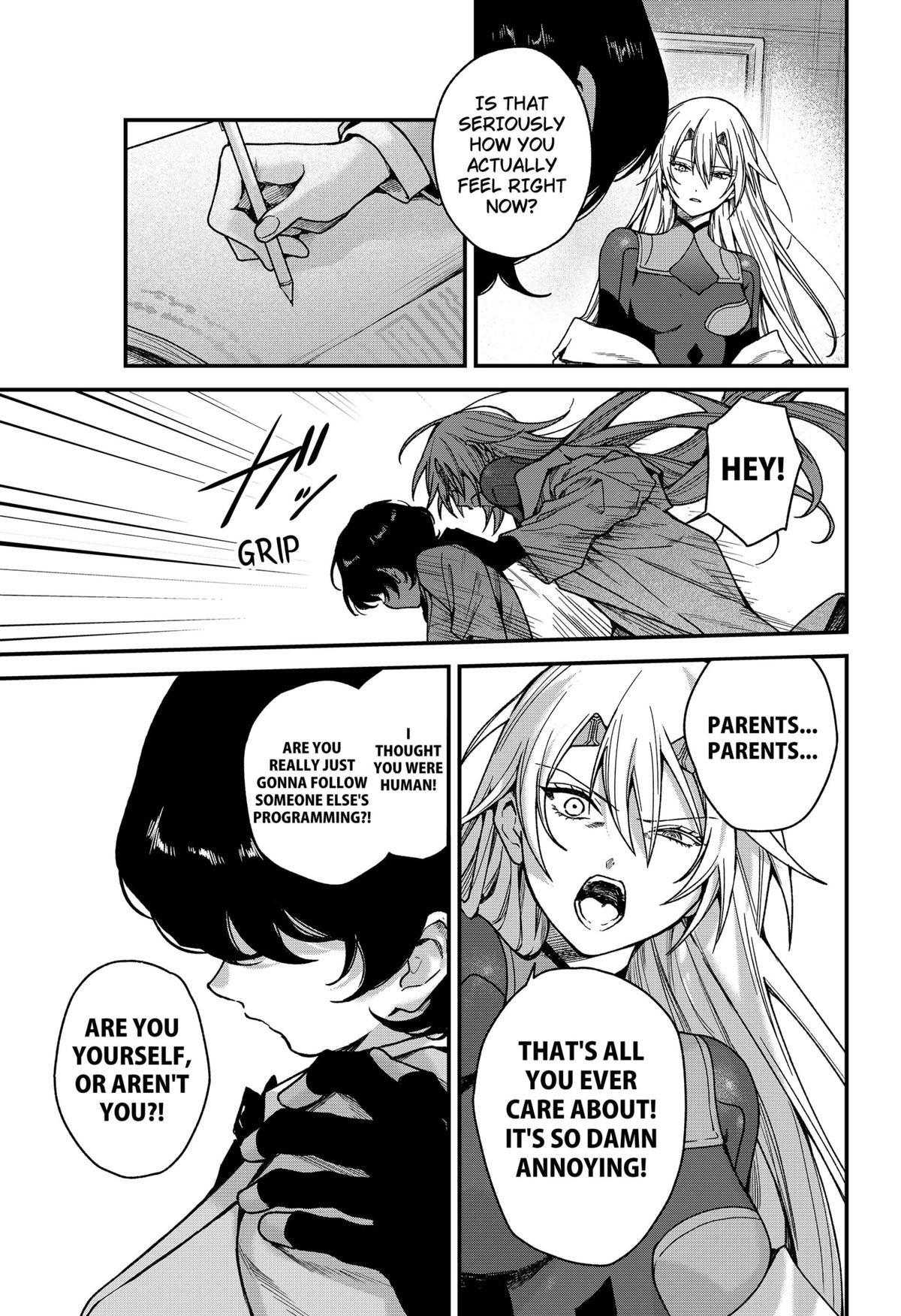 Manaka the Human and the Slaughter Robot Chapter 5 11