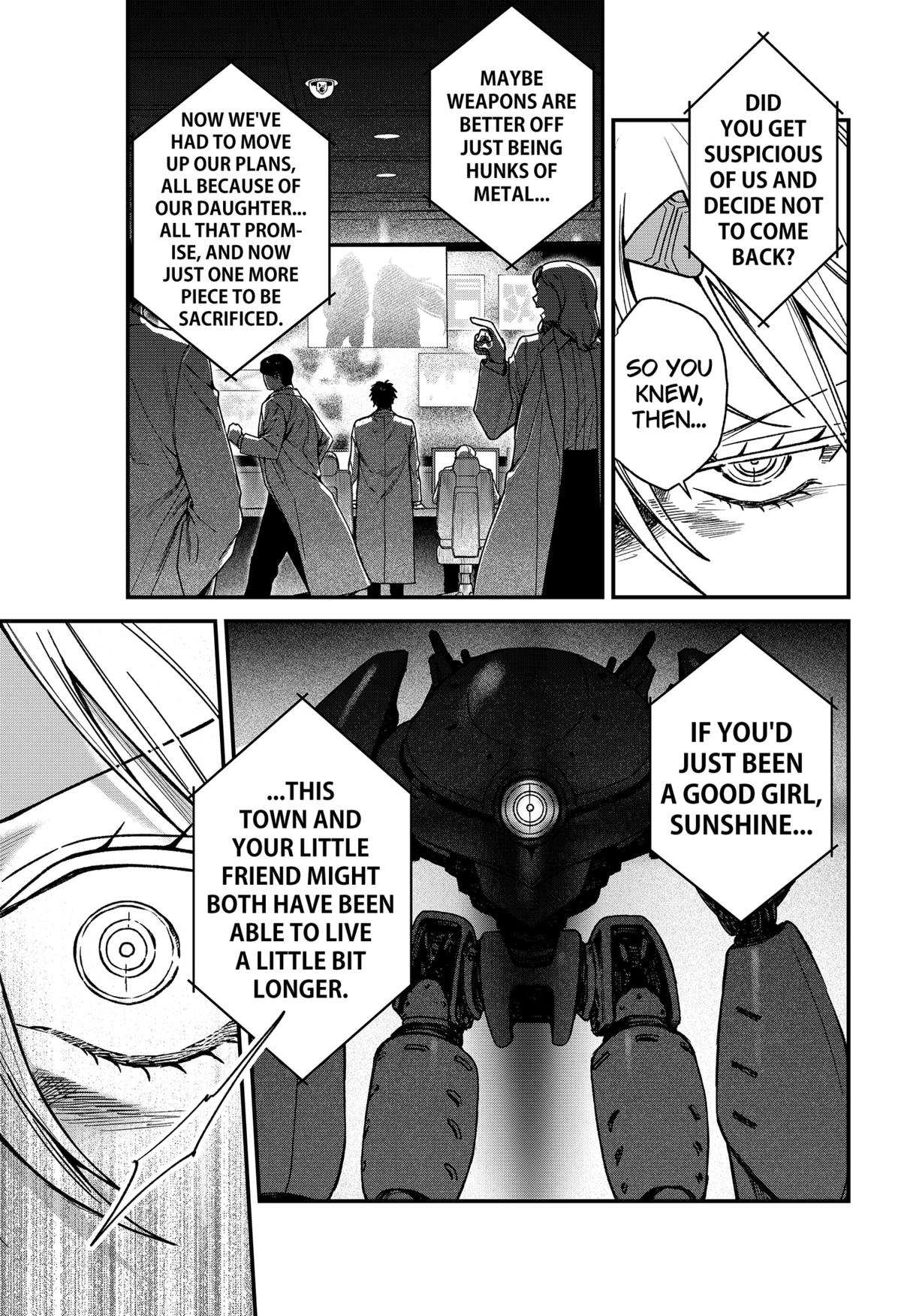 Manaka the Human and the Slaughter Robot Chapter 6 13
