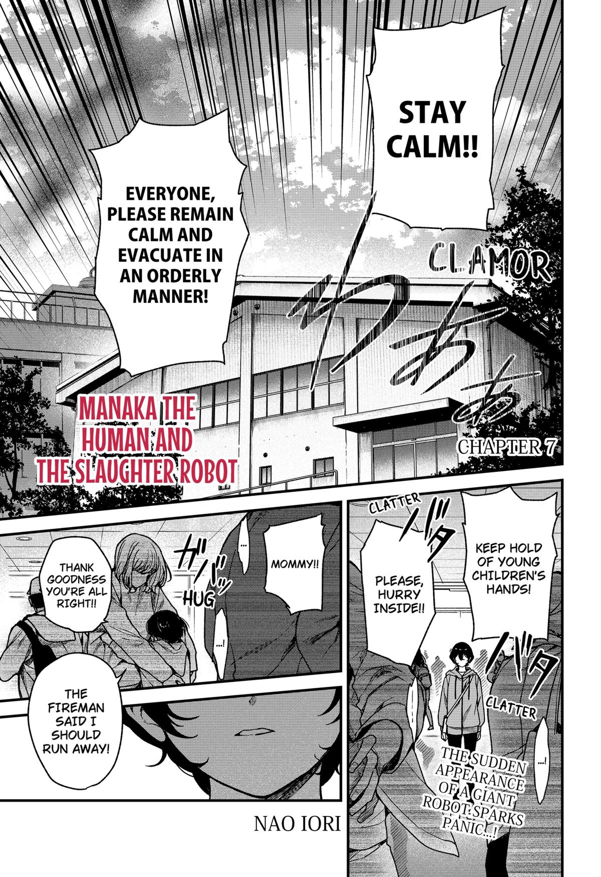Manaka the Human and the Slaughter Robot Chapter 7 1
