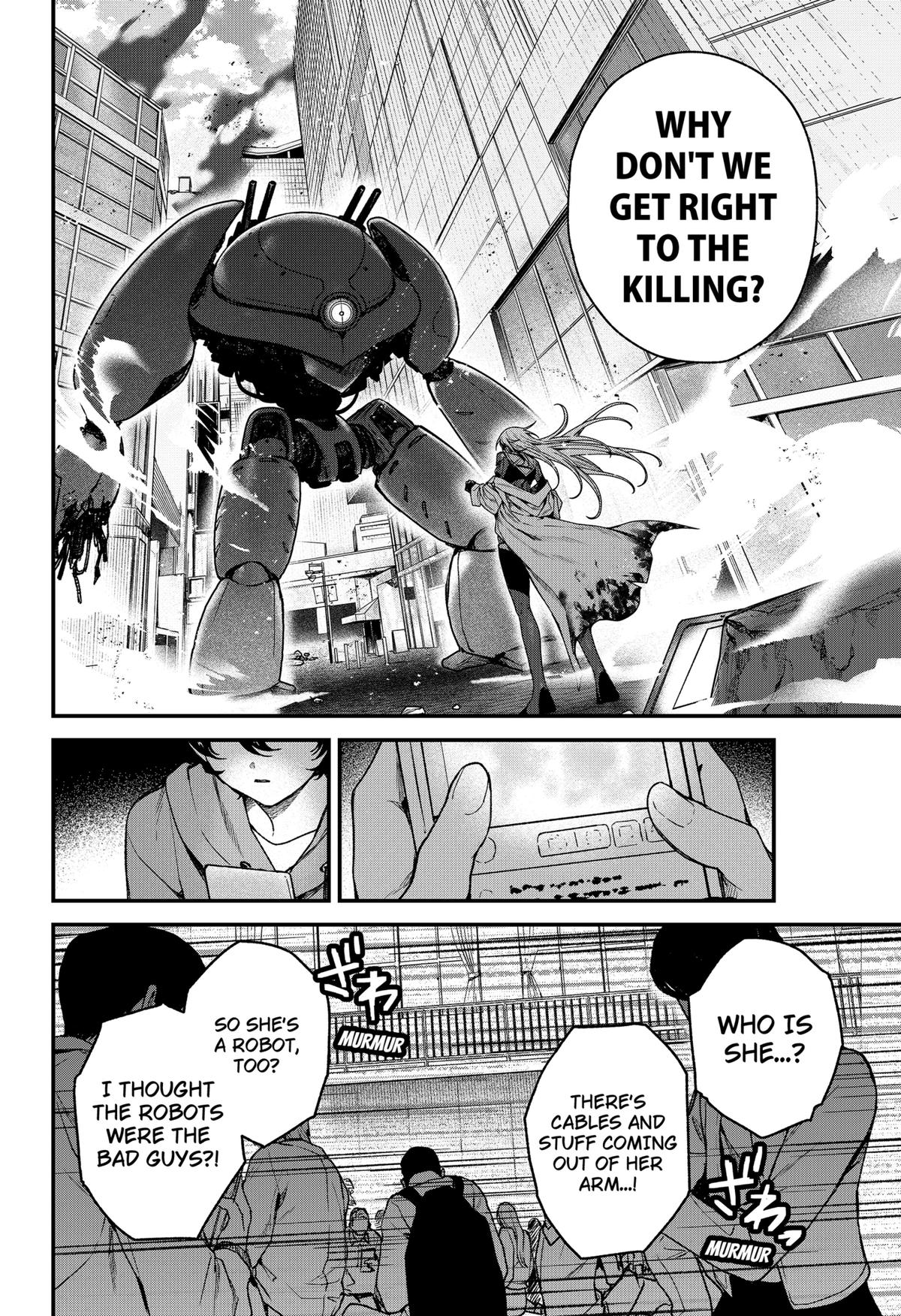 Manaka the Human and the Slaughter Robot Chapter 7 22