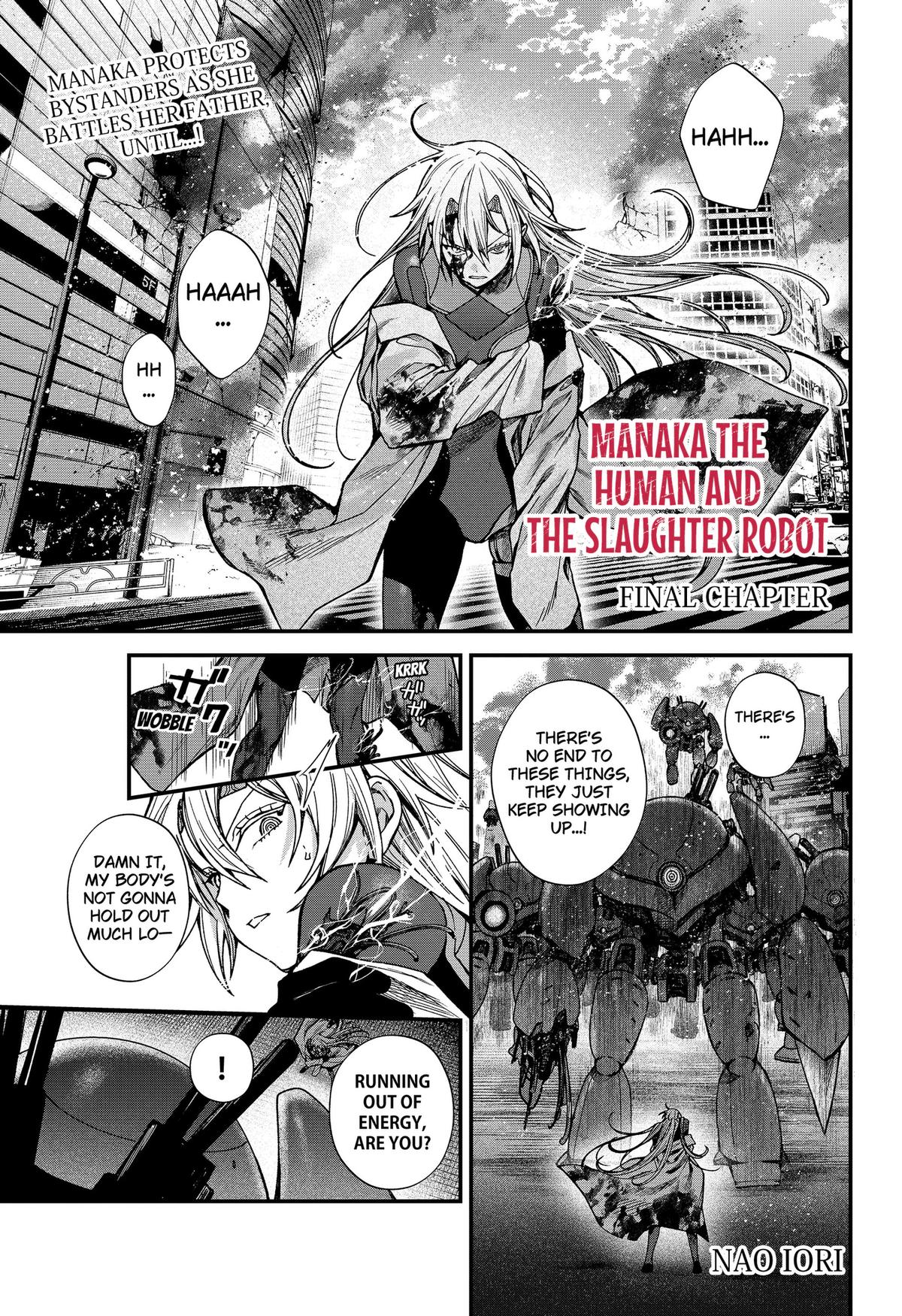 Manaka the Human and the Slaughter Robot Chapter 8 1